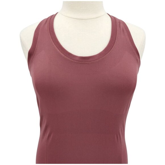 Athleta Womens XL Top Momentum Tank Top Fitted Mauve Activewear Workout - Picture 2 of 9